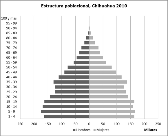 Source: Mexican Population and Household Census, Mexico 2010.